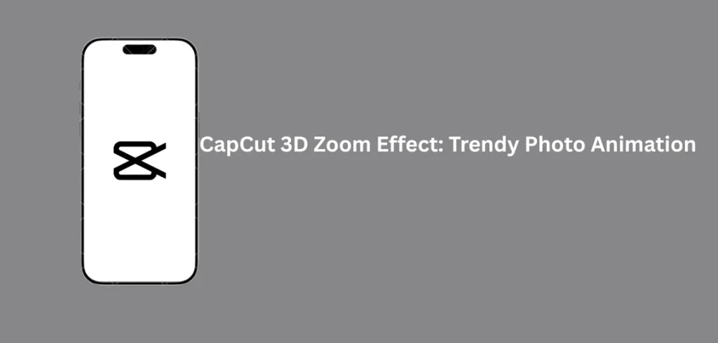 CapCut 3D Zoom Effect: Trendy Photo Animation 1 Example of a photo animated with the CapCut 3D Zoom Effect, adding depth, motion, and a trendy cinematic look.